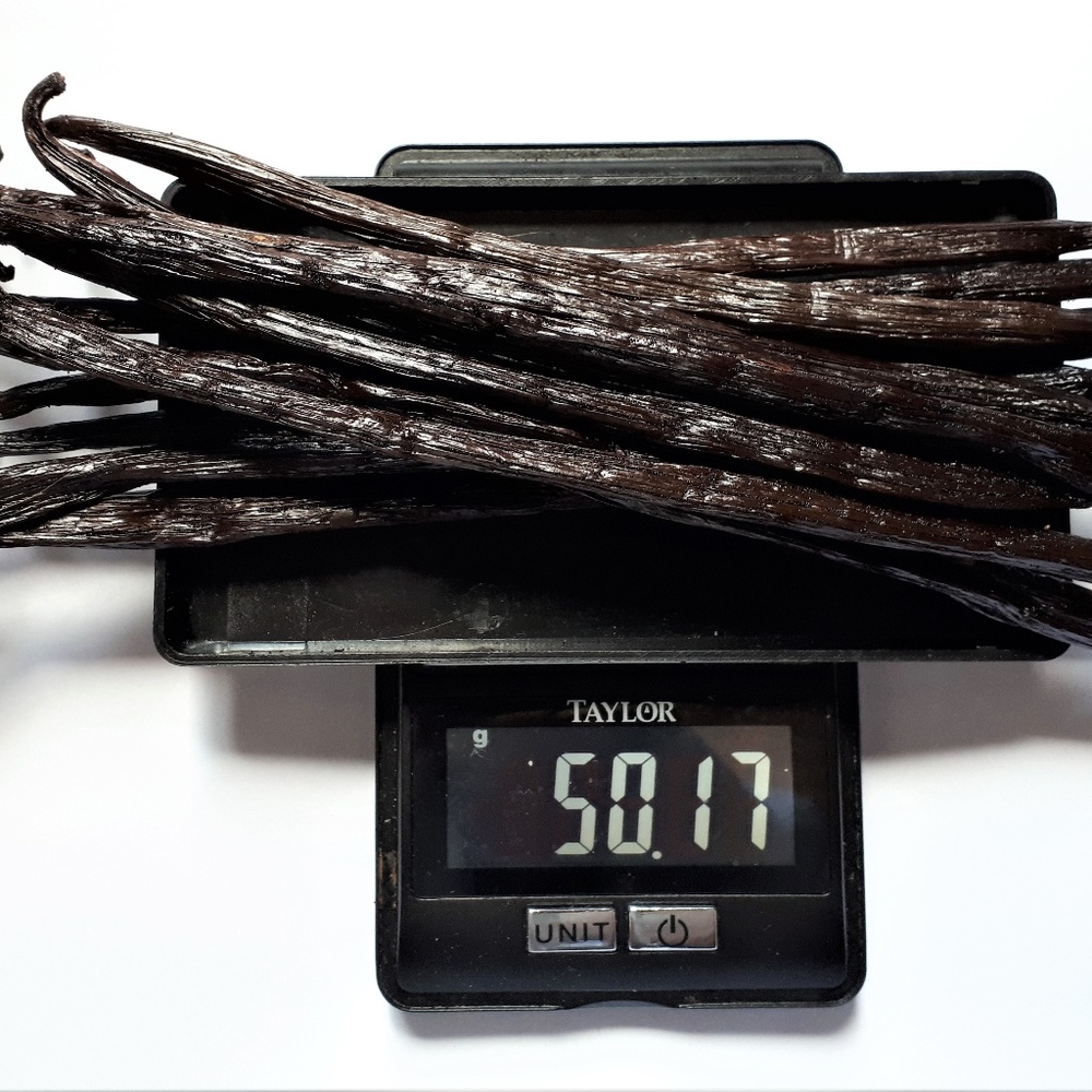 50gr of new harvest first grade vanilla